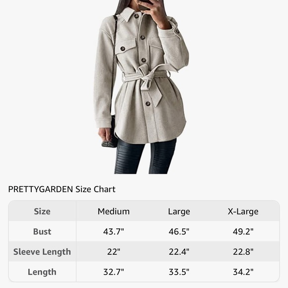 Women's Fall Fashion Winter Trench Coats - Picture 1 of 5